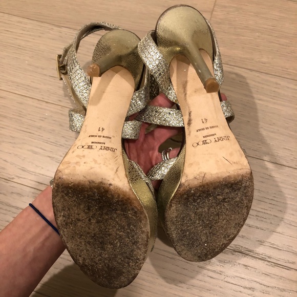 Jimmy Choo Vamp platform sandals - Picture 3 of 8